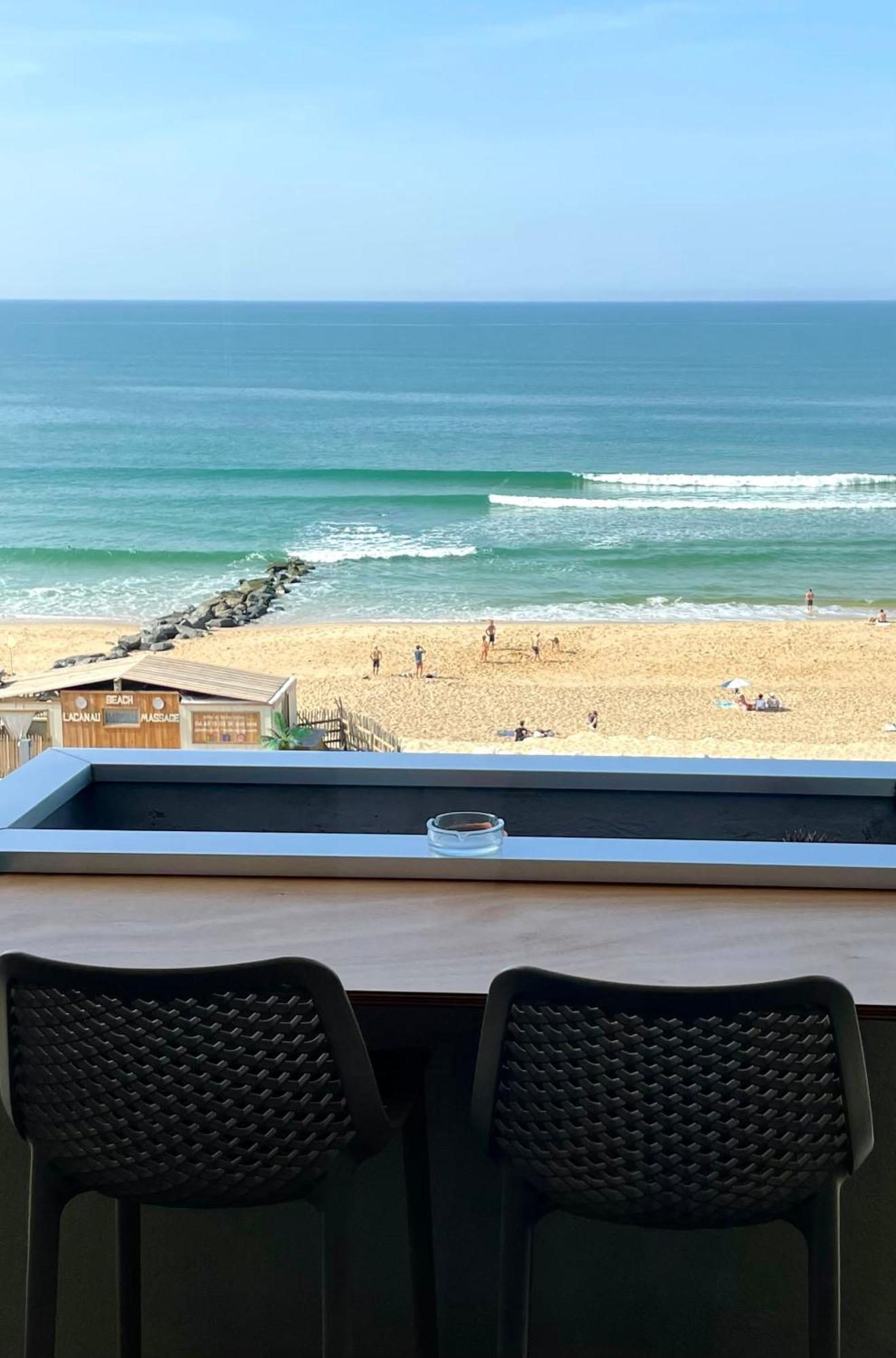 Studio Vue Imprenable Sur Ocean Lacanau Exterior foto